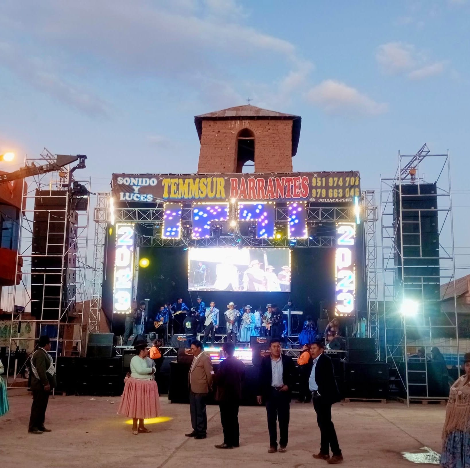 Sonido y luces temmsur barrantes